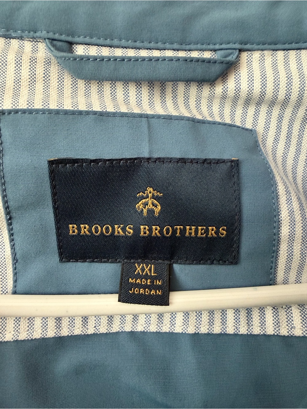 Brooks Brothers Men’s Slate Blue Military Field Jacket - Picture 3 of 7